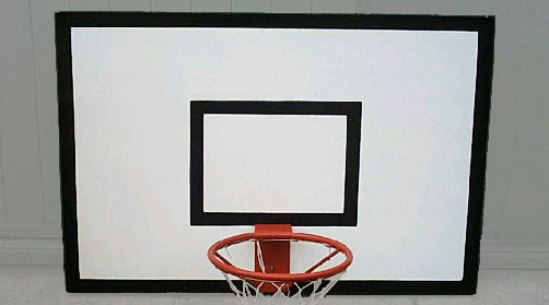 Баскетбольный щит (1,20х0,90) влагостойкая фанера 18мм с основанием