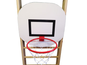 Баскетбольный щит на шведскую стенку
